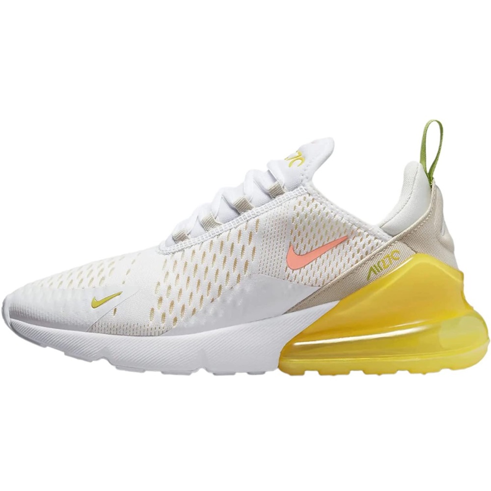Nike Women's Shoes - White, Yellow, Pink